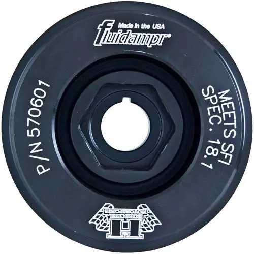 Fluidampr Crank Pulley - 2004-2014 Acura TSX / 2005-2006 RSX / 2003-2016 Honda Accord / 2006-2019 Civic