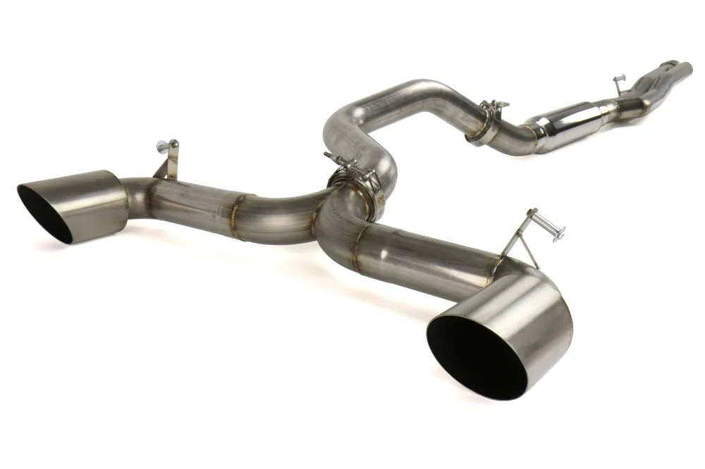 ETS Extreme Catback Exhaust System No Muffler Resonated - 2016-2020 Ford Focus RS