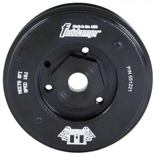 Fluidampr Crank Pulley - Volkswagen / Audi Models (inc. 1995-2005 VR6 Golf)