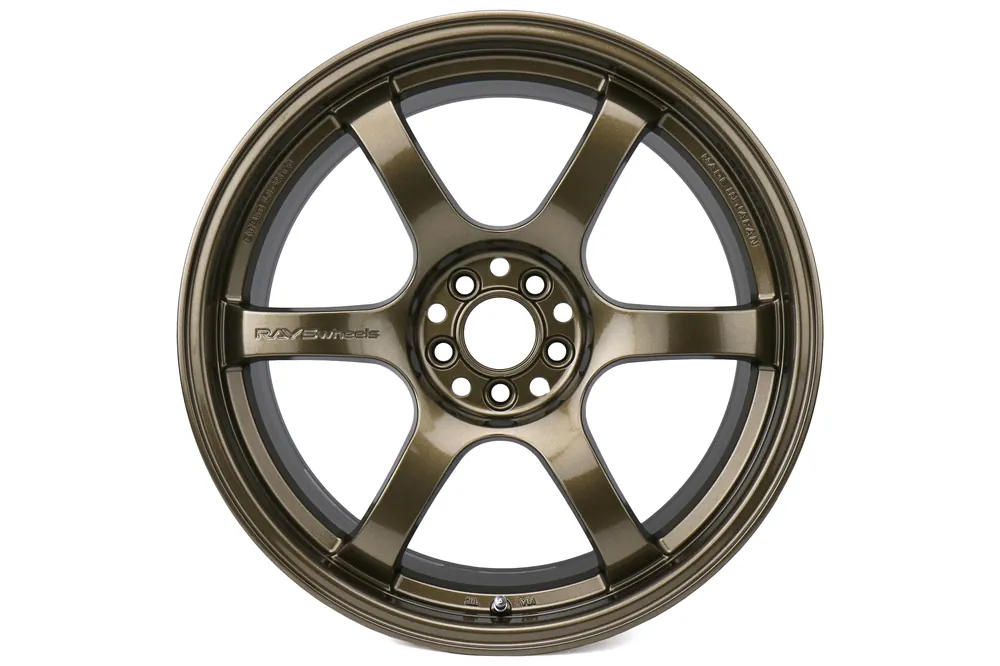 Gram Lights 57DR Almite Gold 18x9.5 +38mm 5x100 (Single Wheel) - 2013-2024 Subaru BRZ / Scion FR-S / Toyota GR86 / 2014-2018 Subaru Forester