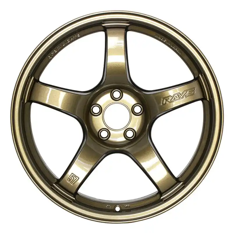 Gram Lights 57CR Almite Gold 19x9.5 +45mm 5x114.3 (Single Wheel) - 2015-2024 Subaru WRX / 2015-2021 STI / 2019-2024 Forester