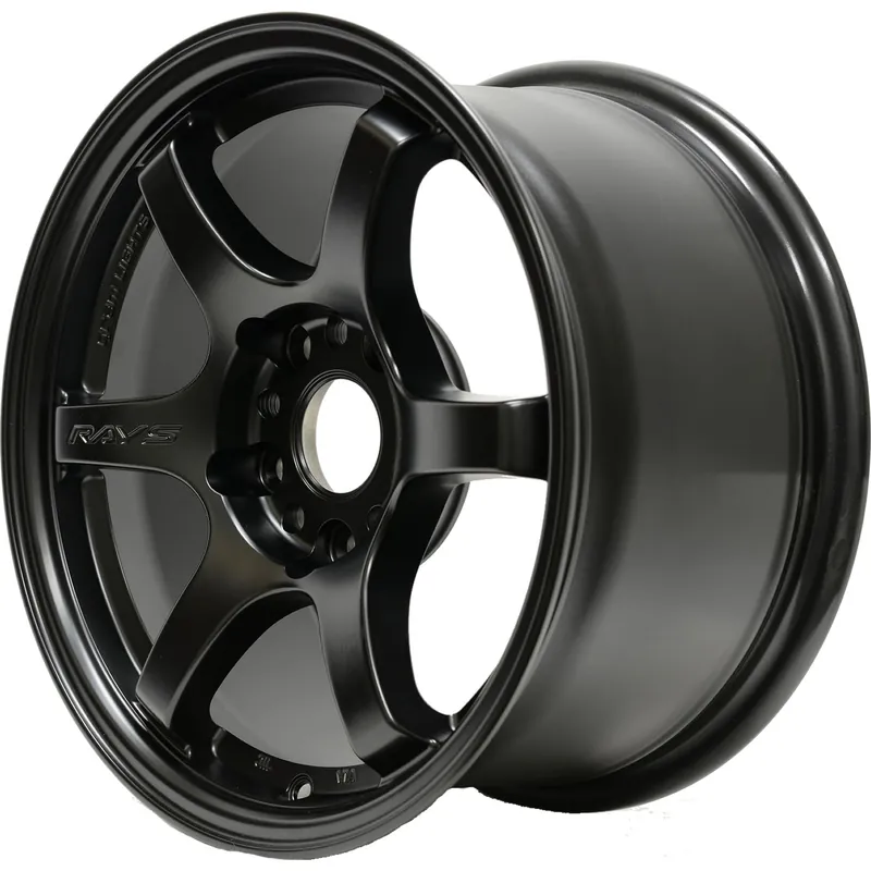 Gram Lights 57DR Semi Gloss Black 18x9.5 +38mm 5x100 (Single Wheel) - 2013-2024 Subaru BRZ / Scion FR-S / Toyota GR86 / 2014-2018 Subaru Forester
