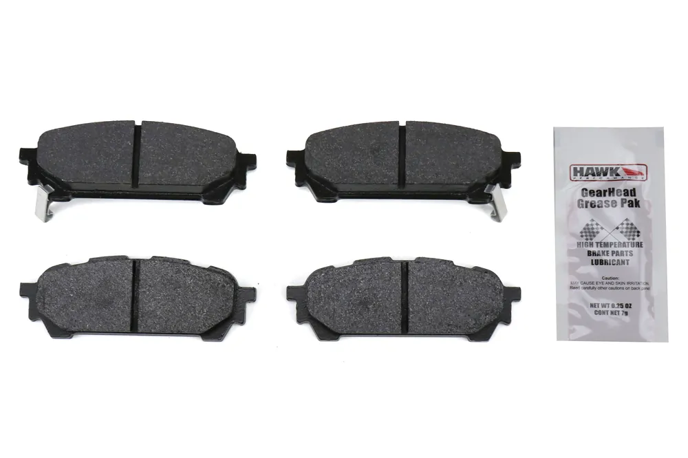 Hawk HP Plus Rear Brake Pads - 2003-2008 Subaru Forester / 2002-2008 Impreza / 2005-2006 Saab 9-2X
