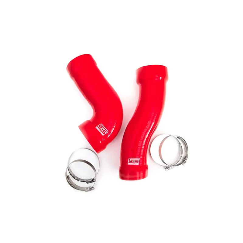 GrimmSpeed Post MAF Hose Kit Red - 2015-2021 Subaru WRX