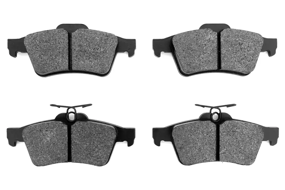 Hawk HP Plus Rear Brake Pads - Volvo/Chevrolet/Pontiac/Saturn/Saab/Mazda Models (inc. 2006-2011 Volvo C70 / 2007-2010 Chevrolet Cobalt / Saturn Sky / 2006-2009 Pontiac Solstice / 2013-2014 Ford Focus / 2004-2011 Mazda 3)