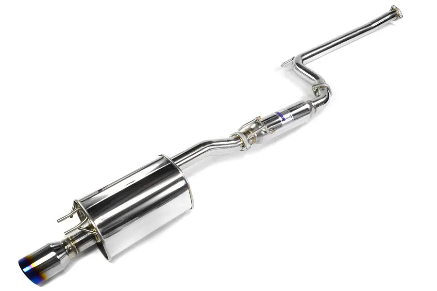 Invidia Q300 Single Exit Cat Back Exhaust - Titanium Tip - 2006-2011 Honda Civic Si Coupe