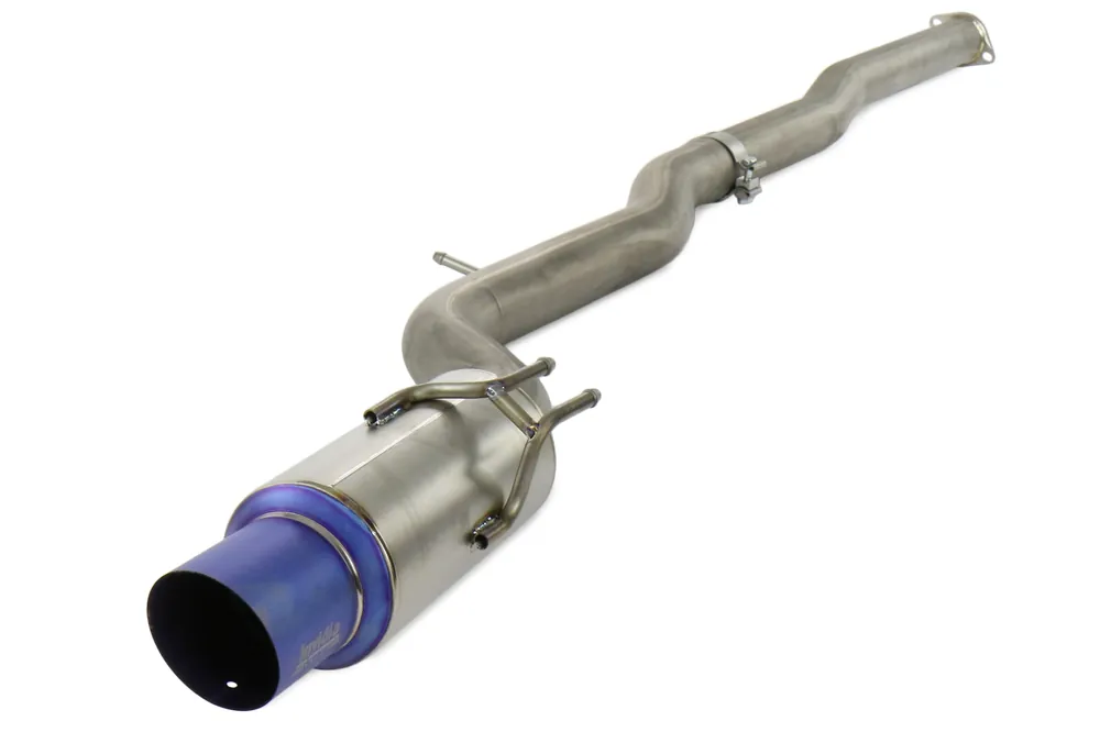 Invidia Full Titanium Catback Exhaust - 2008-2015 Mitsubishi Evo X