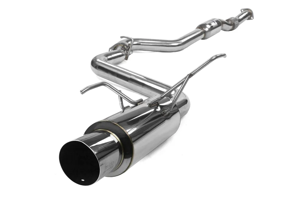 Invidia N1 Single Exit Cat-back Exhaust - Stainless Steel Tips - 2022-2024 Subaru WRX