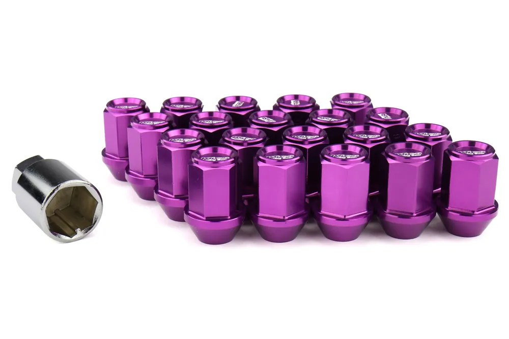 Project Kics Leggdura Racing Lug Nuts Purple M12X1.50 - Universal