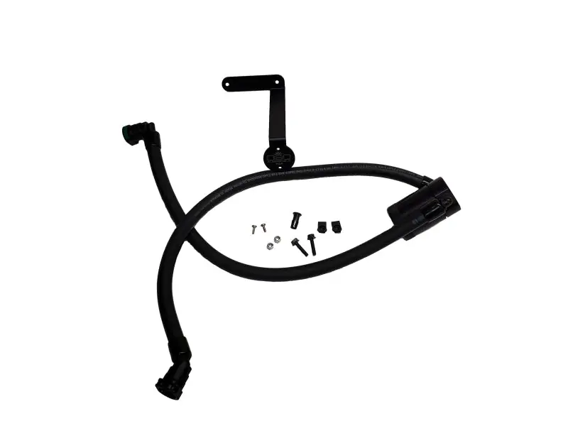 J&L 2011-2025 Ford F-150 2.7L/3.5L/5.0L Passenger Side Oil Separator 3.0 - Black Anodized