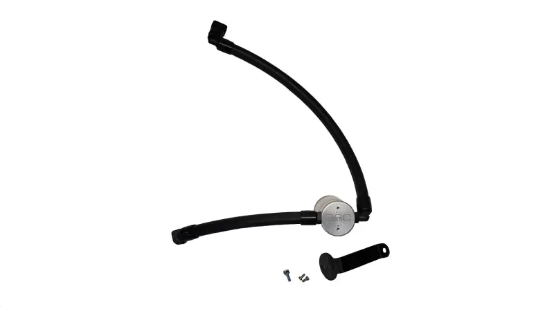 J&L 2021-2025 Ford Bronco 2.7L 3.0 Oil Separator Passenger Side- Clear Anodized