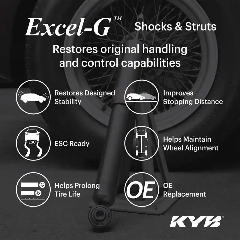 KYB Shocks & Struts Excel-G Front CHRYSLER 300 (AWD) 2005-11 DODGE Charger (AWD) 2007-11 DODGE Magnu