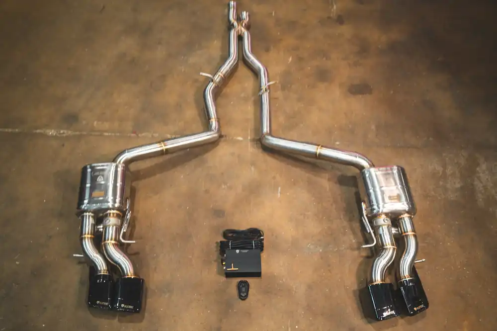 Mercedes W218 CLS63 AMG Valved Sport Exhaust System
