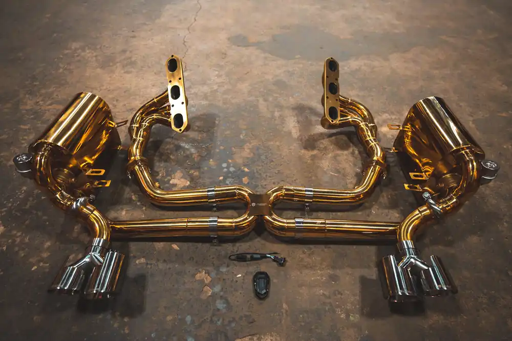 Valvetronic Valved Sport Exhaust System for Porsche 997 Carrera