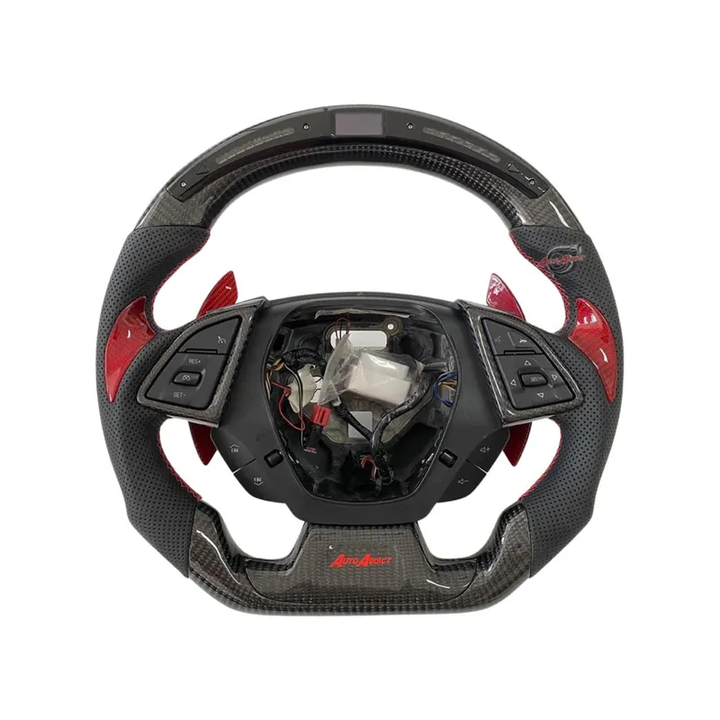 2016-2024 Chevy Camaro Custom Carbon Fiber Steering Wheel