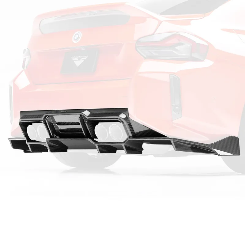 2023-Up BMW G87 M2 Exterior Vorsteiner Performance BMW G8X M2 VRS Aero Diffuser with Under Floor Carbon fiber PP 2X2 Glossy V-Style™️