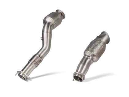 Akrapovic 2021+ BMW M3 (G80)/M4 (G82)/ BMW M2 (G87) DownPipe w/Catalytic Converter (SS) is