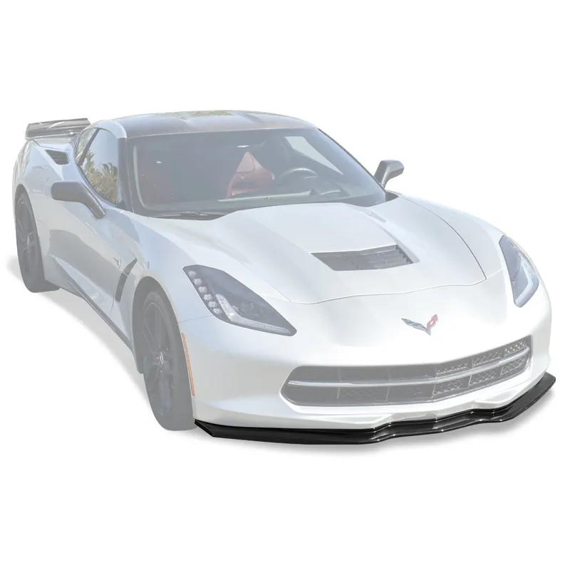 C7 Corvette Carbon Fiber or Carbon Flash Front Splitter