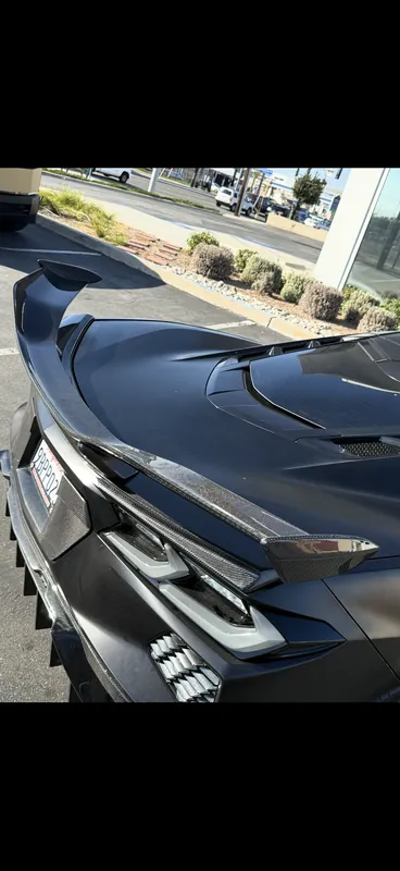 2020-2026 Corvette C8 Type-Z06 Z07 Style Rear Spoiler 2pc For Stingray