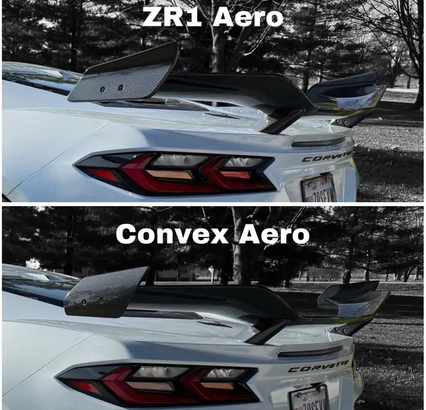AGM C8 Corvette Z06/ERay Z07 High Wing Winglets