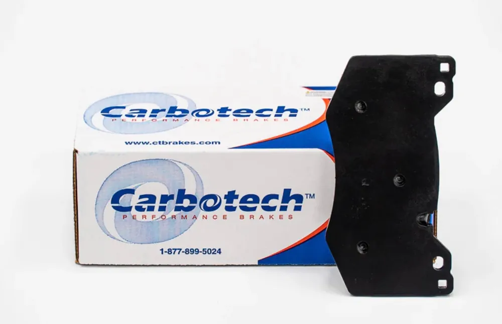 Carbotech AX6 C8 Eray & Z06 Corvette Rear Brake Pads - Carbon Ceramic Rotors