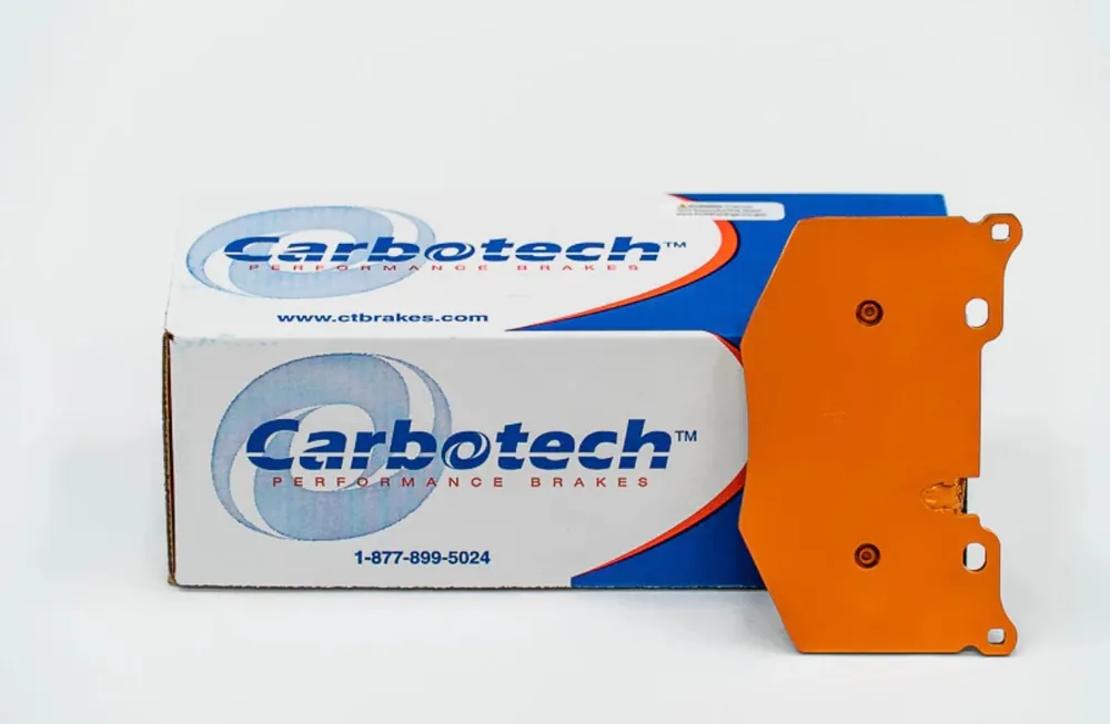 Carbotech XP10 C8 Corvette Front Brake Pads - Carbon Ceramic Rotors