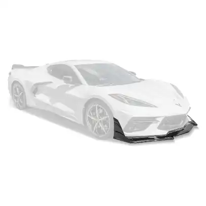 Corvette C8 Stingray Front Splitter [C7 ZR1 Stage 3 Package] Gloss Black