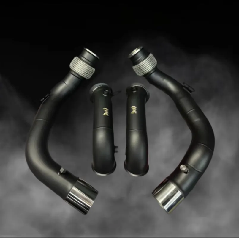 Rvng (F90,F91,F92,F93) M5 & M8 S63 High Temp Cerkote 3” Downpipes