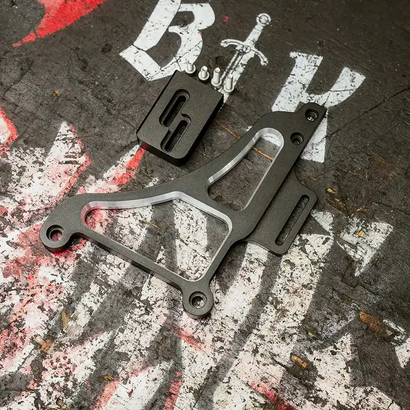 Rvng S58 Single Turbo Expansion Tank and Catch-can Relocation Bracket