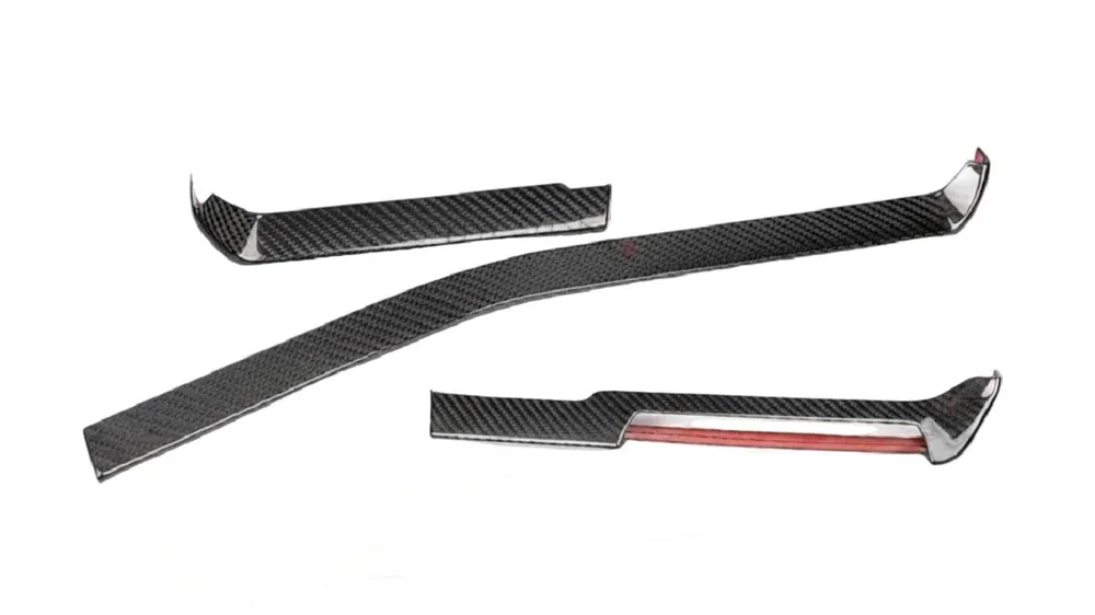 2026+ C8 Corvette Z06 / ZR1 / ZR1X / ERay / GS / GSX Carbon Fiber Interior Trim - 3 Pc Kit