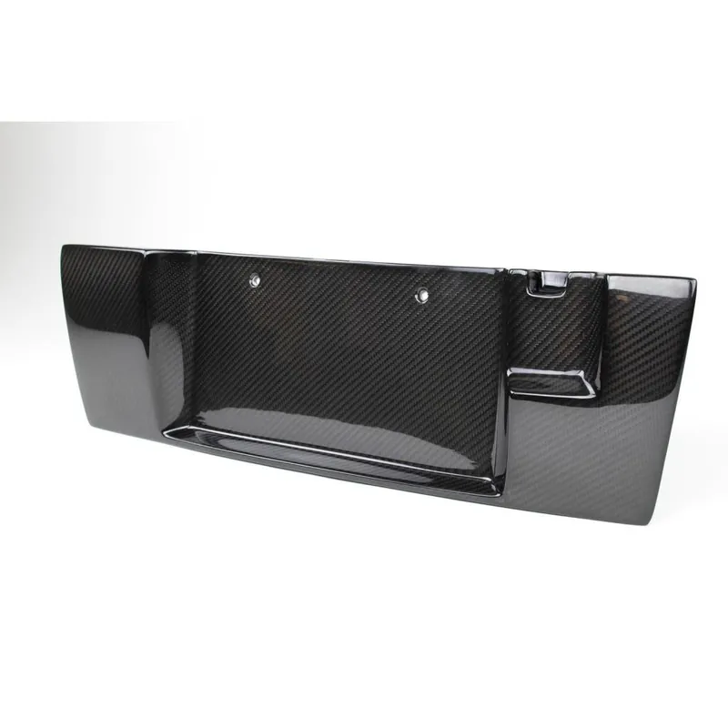 Carbon Fiber Nissan GTR R35 License Plate Backing 2012-2016