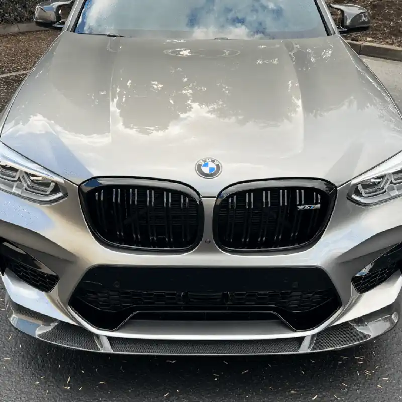 Gloss Carbon Fiber Front Splitter | BMW F9X X3M/X4M (2020-2021)