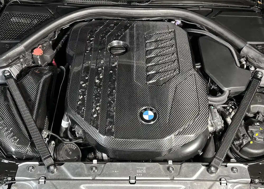 B58 Dry Carbon Fiber Engine Cover | BMW G2X M240i/M340i/M440i & X3/X4 M40i