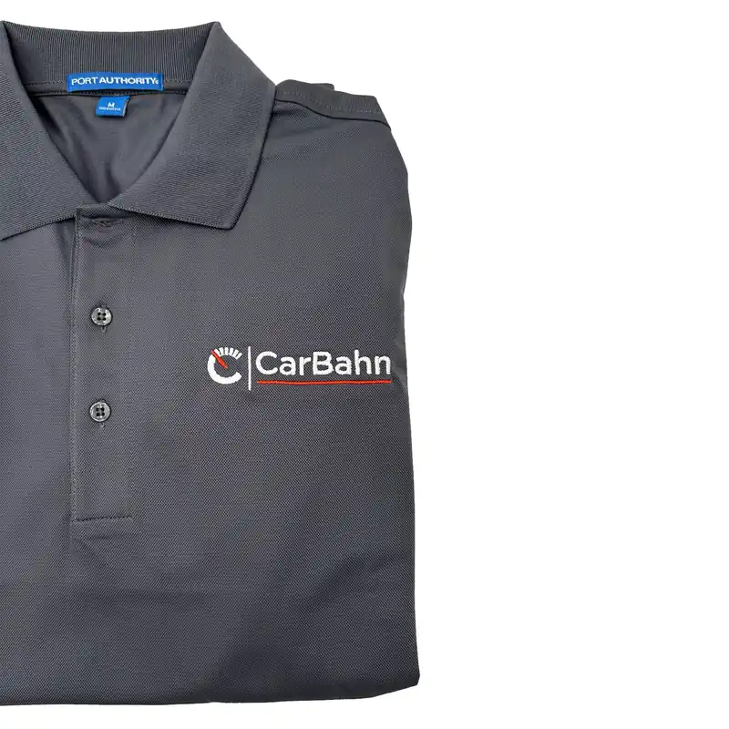 CarBahn Short Sleeve Logo Polo Shirt