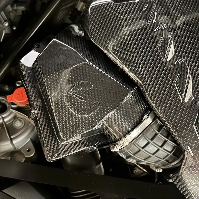Carbon Fiber Cold Air Intake Lids | BMW F9X/G0X X5M/X6M/XM