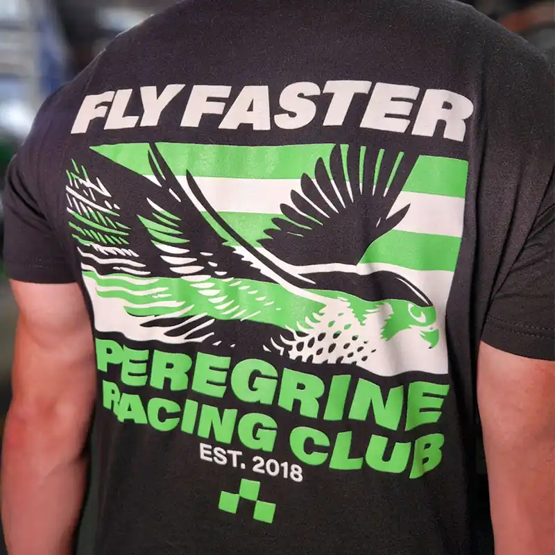 Limited Edition Peregrine Racing Fly Faster Paddock T-Shirt