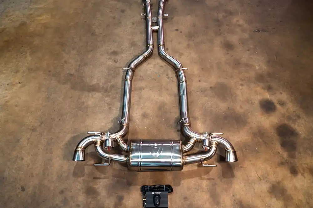 Mercedes SLS AMG Valved Sport Exhaust System