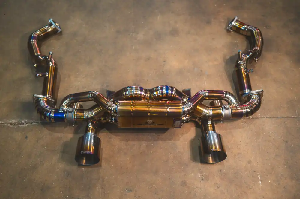 Valvetronic Valved Sport Exhaust System for Porsche 718 GT4RS/Spyder RS