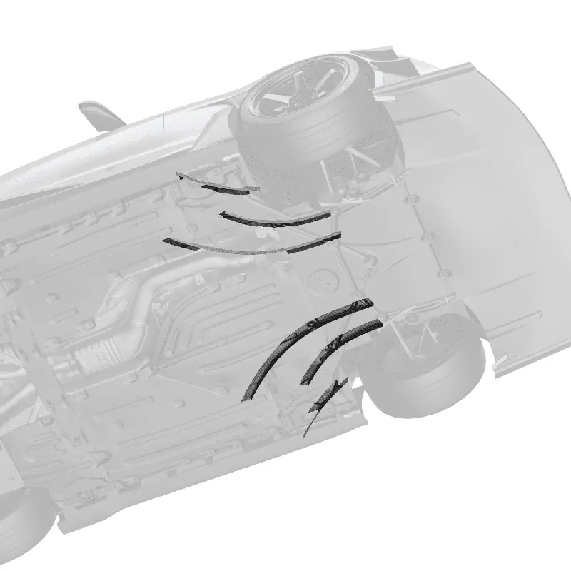 ADRO ARD Prepreg Underbody Vanes for A90 / A91 Toyota GR Supra [R18A20-2601]