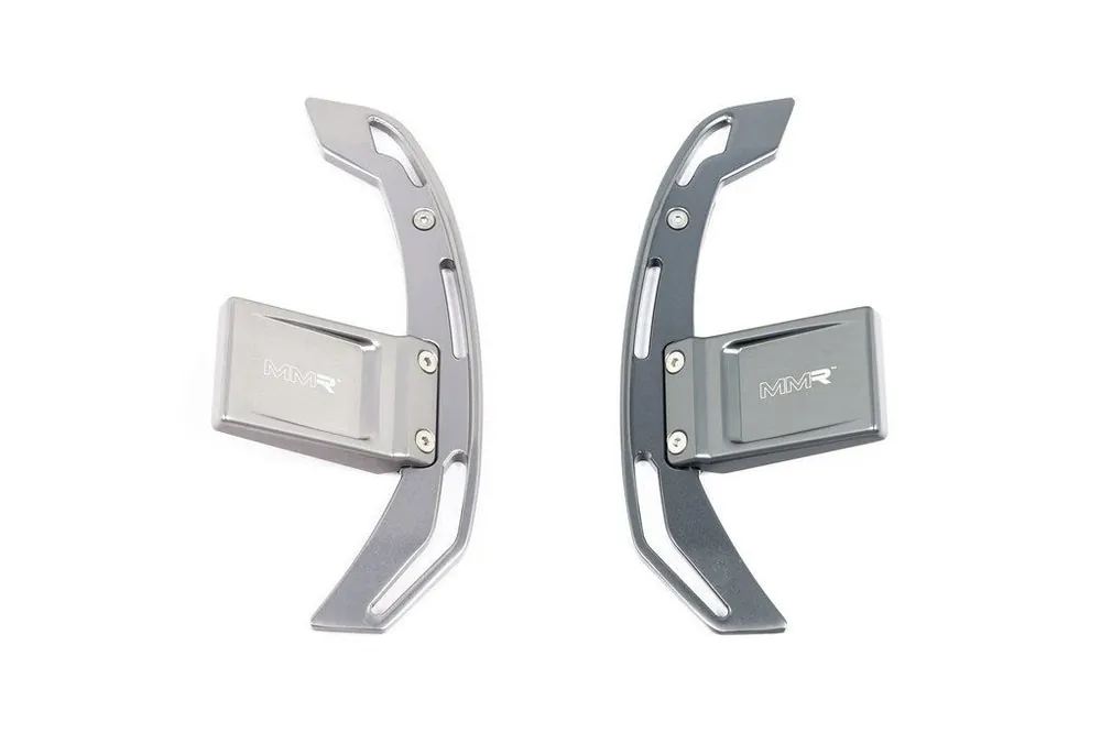 MMX Billet Shift Paddles for BMW E-Chassis and F-Chassis Models (with M-Performance steering wheel) [MMR04-0501-DA/MMR04-0501-TI]
