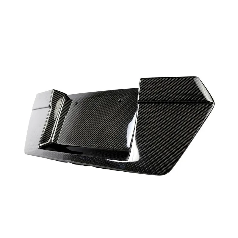 APR Performance Carbon Fiber License Plate Backing for C8 Chevrolet Corvette Stingray