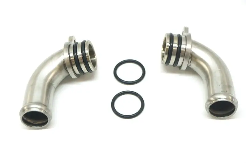 SharkWerks Stainless Coolant Pipes for 997 Porsche 911 GT3 / GT3 RS / 4.0 [SHAE386]